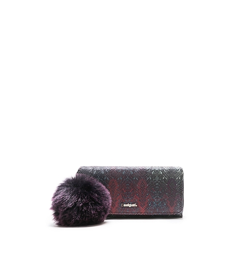 Dámská peněženka DESIGUAL MARIA KA 3094 purpura - DESIGUAL - 17WAYPBF 3094 MONE JUNO TWO LEVELS
