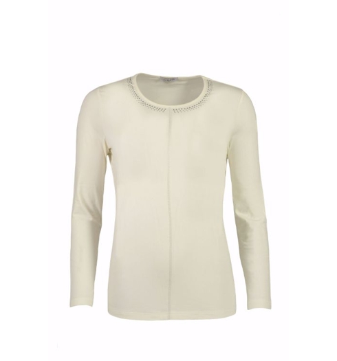 Dámské triko HAJO D Shirt 202 elfenbein - HAJO - 18443 202 D Shirt