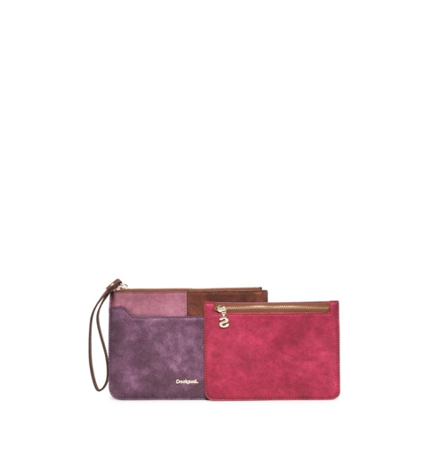 Dámská peněženka DESIGUAL ARES NATHALIE 3010 MAGENTA - DESIGUAL - 18WAYP06 3010 MONE_ARES NATHALIE