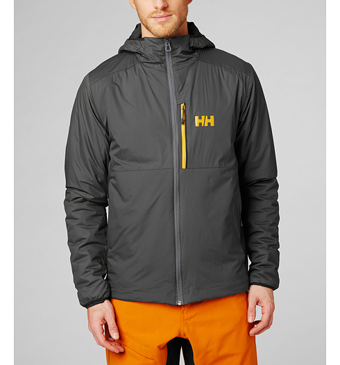 Pánská zimní bunda HELLY HANSEN ODIN STRETCH HOODED LIGHT INSU 964 CHARCOAL - Helly Hansen - 62914 964 ODIN STRETCH HOODED LIGHT INSU