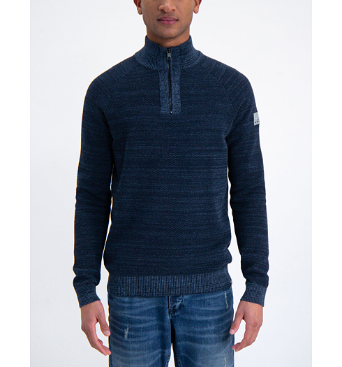 Pánský svetr GARCIA mens pullover 3023 blue spring - GARCIA - M01042 3023 mens pullover