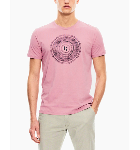 Pánské triko GARCIA T-shirt short sleeve 2980 mauve mist - GARCIA - B11201 2980 mens T-shirt ss