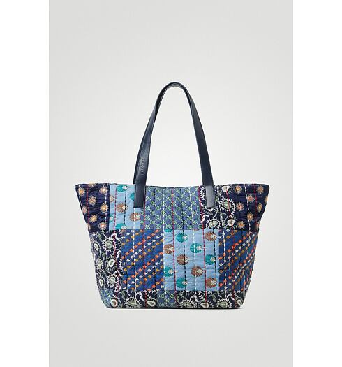Dámská kabelka DESIGUAL BORO JAPANESE BOMBAY 5000 NAVY - DESIGUAL - 21WAXA25 5000 BOLS_BORO JAPANESE BOMBAY