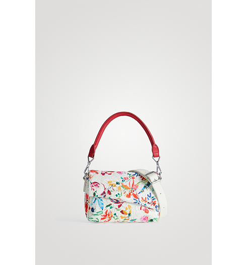 Dámská kabelka DESIGUAL VISION LACE PHUKET MINI 1000 BLANCO - DESIGUAL - 22SAXA27 1000 BOLS_VISION LACE PHUKET MI
