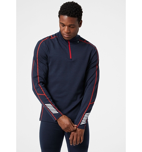 Funkční prádlo HELLY HANSEN LIFA MERINO LWEIGHT 1/2 ZIP 598 NAVY - Helly Hansen - 49369 598 LIFA MERINO LWEIGHT 1/2 ZIP