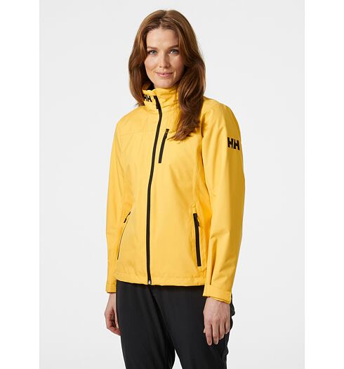 Dámská jachtařská bunda HELLY HANSEN W CREW HOODED MIDLAYER JACKET 341 HONEYCOMB - Helly Hansen - 33891 341 W CREW HOODED MIDLAYER JACKET