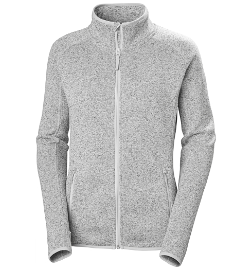 Dámská mikina HELLY HANSEN W VARDE FLEECE JACKET 2.0 853 GREY FOG - Helly Hansen - 49432 853 W VARDE FLEECE JACKET 2.0