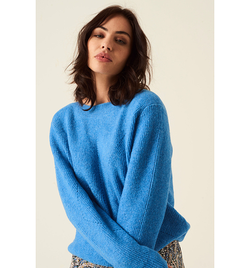 Dámský svetr GARCIA ladies pullover 3411 nordic blue - GARCIA - X20242 3411 ladies pullover
