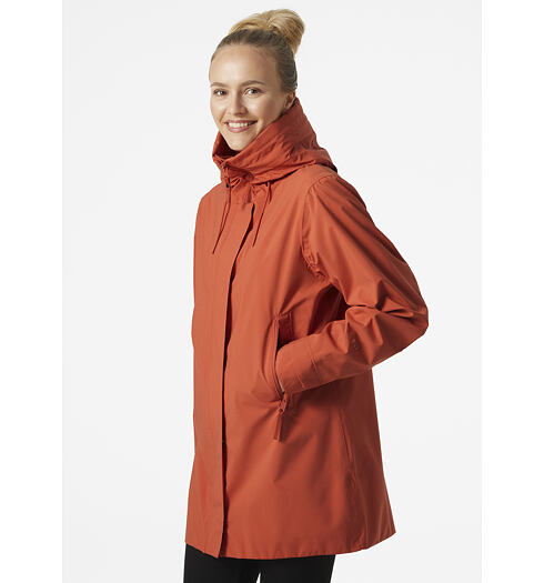 Dámský kabát HELLY HANSEN W VICTORIA MID LENGTH RAINCOAT 179 TERRACOTTA - Helly Hansen - 53914 179 W VICTORIA MID LENGTH RAINCOAT