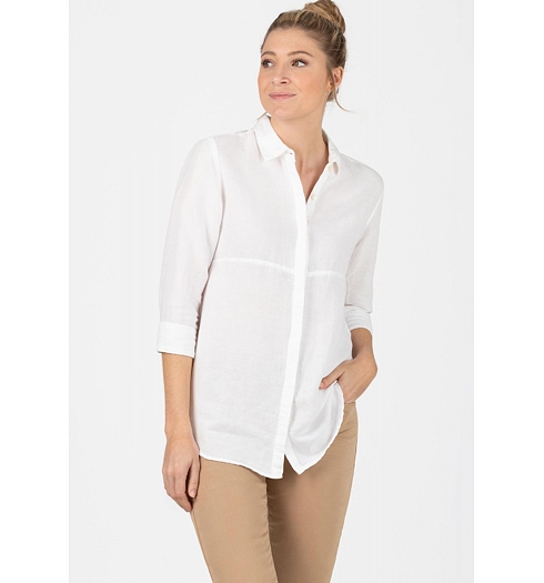 Dámská košile TIMEZONE Feminine Linen Blouse 0100 - Timezone - 13-10125-00-1139 0100 Feminine Linen Blo