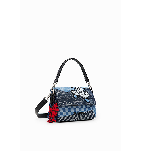 Dámská kabelka DESIGUAL MICKEY BLUES PHUKET MINI 5008 BLUE - DESIGUAL - 23WAXD03 5008 BOLS MICKEY BLUES PHUKET M