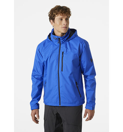 Pánská jachtařská bunda HELLY HANSEN CREW HOODED JACKET 543 COBALT 2.0 - Helly Hansen - 33875 543 CREW HOODED JACKET