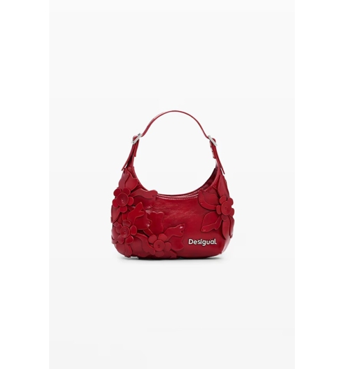 Dámská kabelka DESIGUAL 25WAXPC9 3000 BAG REPRISE RED VALENTINE HAITI 3000 RED - DESIGUAL - 25WAXPC9 3000 BAG REPRISE RED VALENTINE HAITI