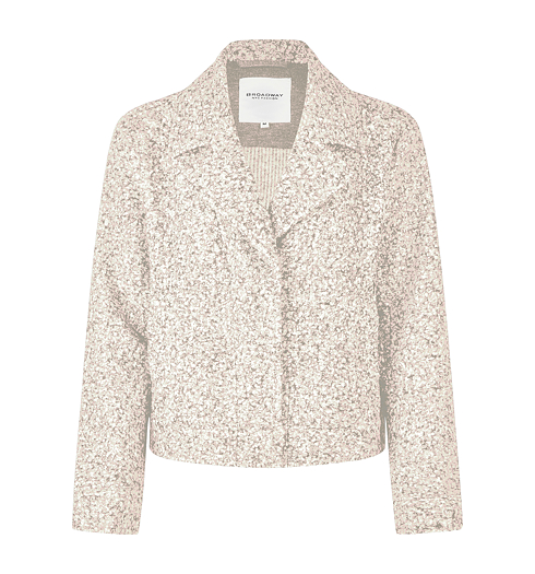 Zimní bunda BROADWAY JACKET REGFIT Béžová - Broadway - 55003866 101 JACKET REGFIT