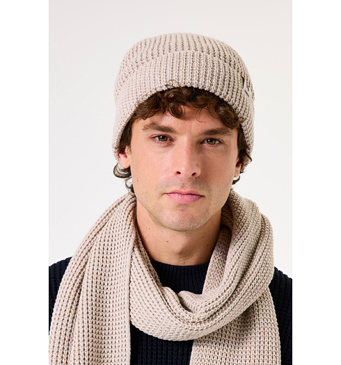 Pánská zimní čepice GARCIA mens hat Béžová - GARCIA - I51332 822 mens hat