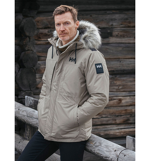 Pánský zimní kabát HELLY HANSEN COASTAL 3.0 PARKA Hnědá - Helly Hansen - 53995 757 COASTAL 3.0 PARKA