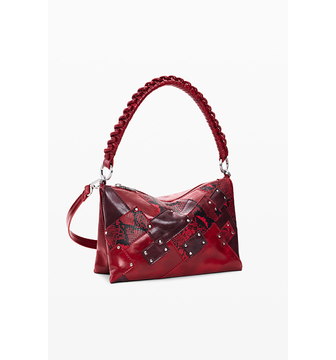 Dámská kabelka DESIGUAL GLOW RED DORTMUND 3.0 Červená - DESIGUAL - 26SAXPB2 3000 BAG GLOW RED DORTMUND 3.0