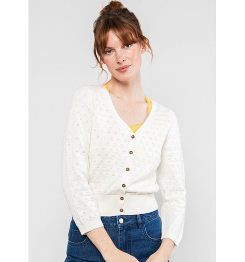 Dámský svetr Blutsgeschwister Sweet Petite Bílá - Blutsgeschwister - 001261-161 02039 Sweet Petite