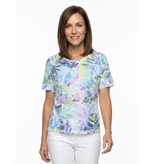 Dámské triko HAJO Shirt 1/2 RH Multicolor - HAJO - 10795 990 Shirt 1/2 RH