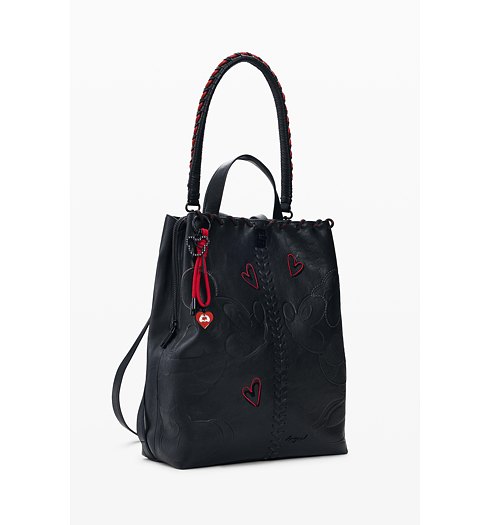 Dámský batůžek DESIGUAL ALL MICKEY PU SUMY Černá - DESIGUAL - 26SAKP43 2000 BACK ALL MICKEY PU SUMY