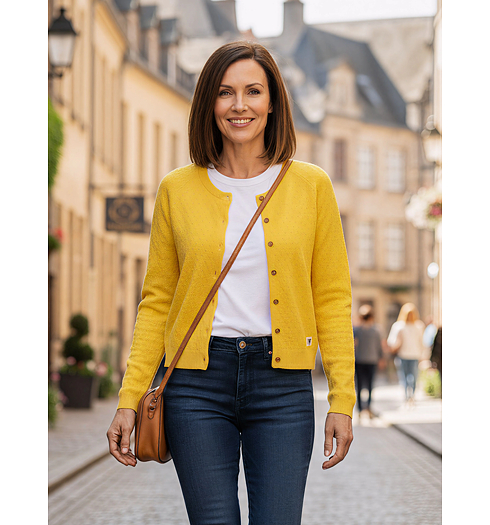 Dámský svetr Blutsgeschwister Sweet Knit Žlutá - Blutsgeschwister - 001261-160 02034 Sweet Knit