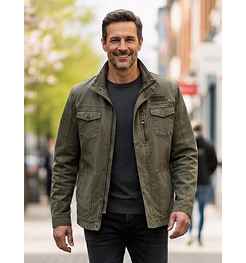 Pánská jarní bunda TIMEZONE Light Fieldjacket Zelená - Timezone - T2 90089.1180-29 04130 Light Fieldjacket