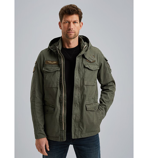 Pánská bunda PME LEGEND Semi long jacket CRAFTLER Cotton Twill 6150 - PME LEGEND - PJA2502114 6150 Semi long jacket CRAFTLER Cotton Twill