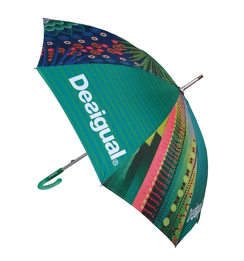 Dámský deštník DESIGUAL UMBRELLA green - DESIGUAL - 111603 UMBRELLA