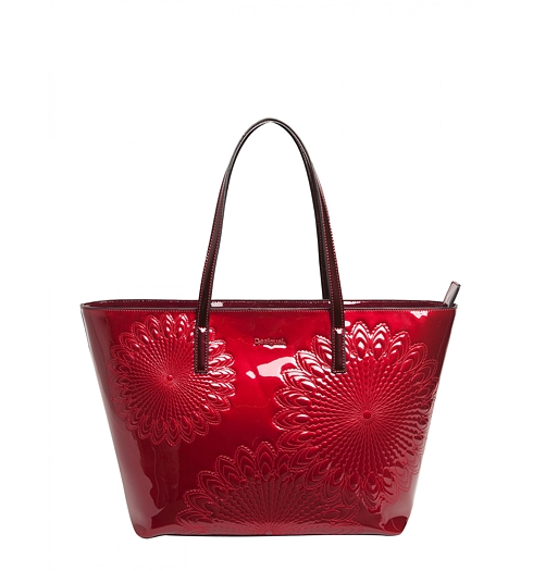 Dámská kabelka DESIGUAL BOLS SAN FRANCISCO KATE 3005 ROJO SANGRE - DESIGUAL - 58X50W5 3005 BOLS_SAN FRANCISCO KATE