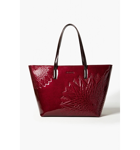 Dámská kabelka DESIGUAL SAN FRANCISCO KATIA 3005 ROJO SANGRE - DESIGUAL - 67X50H1 3005 BOLS SAN FRANCISCO KATIA