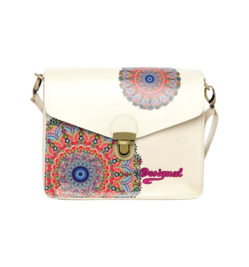 Dámská kabelka DESIGUAL MARC TRANSPARENT 1001 CRUDO - DESIGUAL - 41X5128 1001 BOLS_MARC TRANSPARENT
