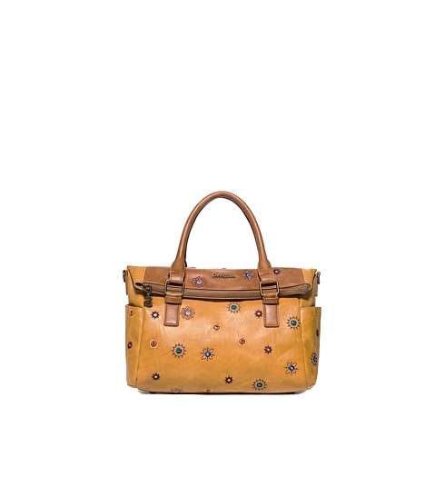 Dámská kabelka DESIGUAL JULIETTA LOVERTY 6011 CAMEL - DESIGUAL - 18WAXP43 6011 BOLS_JULIETTA LOVERTY
