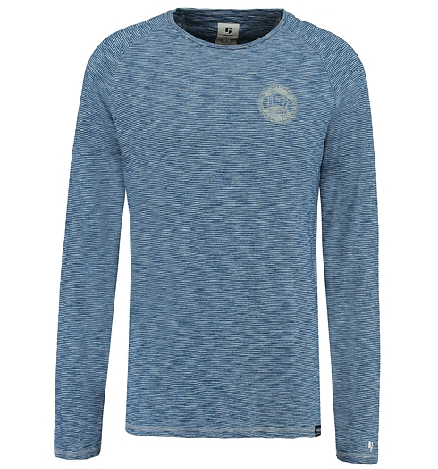 Pánské triko GARCIA T-SHIRT 1050-indigo - GARCIA - A91016 1050 men`s T-shirt ls