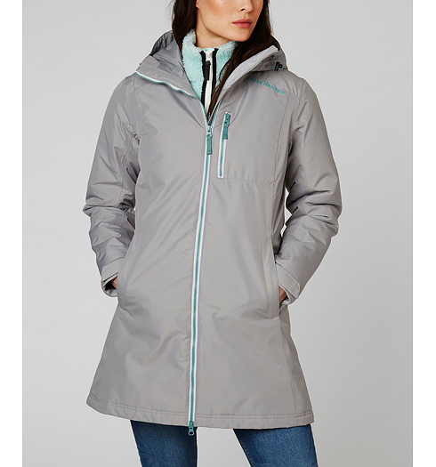 Dámský zimní kabát HELLY HANSEN W LONG BELFAST WINTER JACKET 841 PENGUIN - Helly Hansen - 62395 841 W LONG BELFAST WINTER JACKET