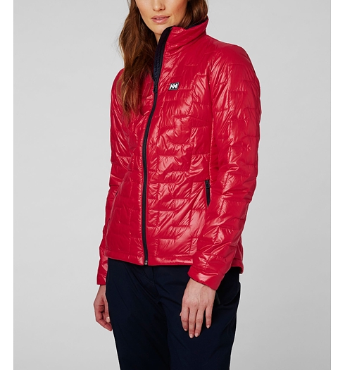 Dámská zimní bunda HELLY HANSEN W LIFALOFT INSULATOR JACKET 222 ALERT RED - Helly Hansen - 65625 222 W LIFALOFT INSULATOR JACKET