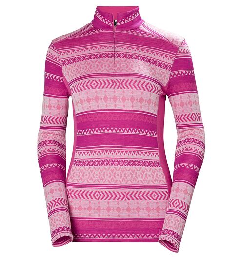 D msk funk n triko HELLY HANSEN W HH MERINO MID GRAPHIC 1 2 ZI