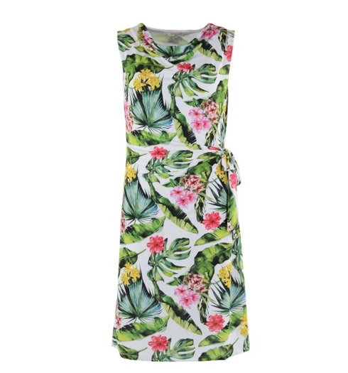 Dámské šaty HAJO D Sommerkleid 581 palme - HAJO - 18846 581 D Semmerkleid