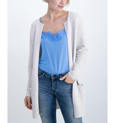 Dámský kardigan GARCIA Cardigan 53 Off White - GARCIA - GS000152 53 Cardigan