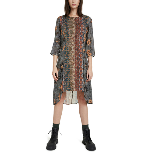 Dámské šaty DESIGUAL PISA 6073 MUSTANG - DESIGUAL - 20WWVW97 6073 VEST_PISA