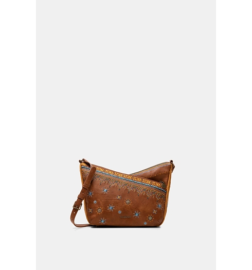 Dámská kabelka DESIGUAL LULULOVE HARRY MINI 6011 CAMEL - DESIGUAL - 20WAXP54 6011 BOLS_LULULOVE HARRY MINI