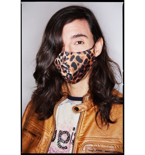Dámské roušky DESIGUAL LEOPARD 2000 - DESIGUAL - 20WAOA29 2000 MASK LEOPARD