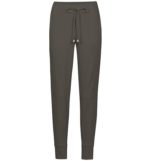 Dámské kalhoty STEHMANN ROXANA2 4004 dusty oliv - Stehmann - ROXANA2 748 4004 41185 ANKLE PANTS