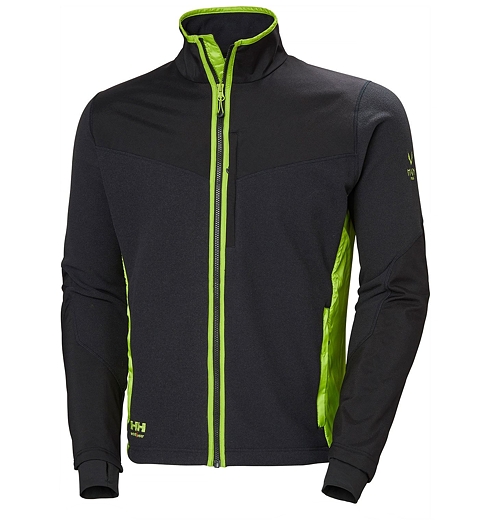 Pánská mikina HELLY HANSEN WORKWEAR MAGNI 949 black/darkl - HELLY HANSEN WORKWEAR - 72170 949 MAGNI FLEECE JACKET