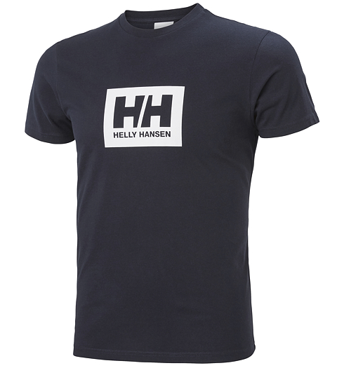 Pánské triko HELLY HANSEN HH BOX T 599 NAVY - Helly Hansen - 53285 599 HH BOX T