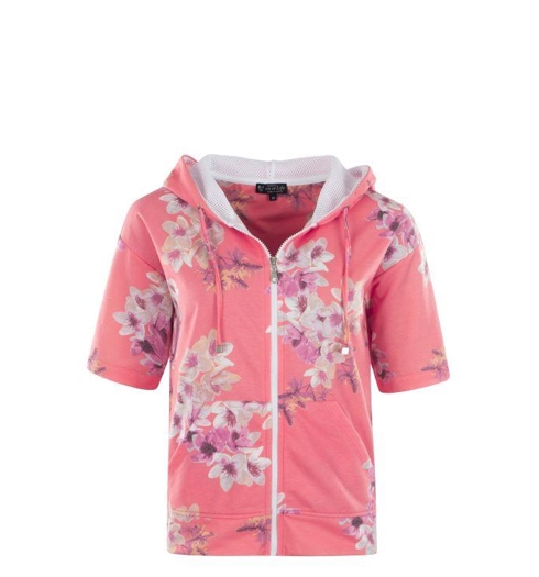 Dámská mikina HAJO D Sweatjacke 354 melounová - HAJO - 19557 354 D Sweatjacke