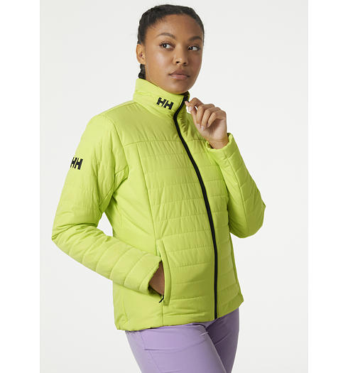 Dámská bunda HELLY HANSEN W CREW INSULATOR JACKET 2.0 379 SUNNY LIME - Helly Hansen - 30239 379 W CREW INSULATOR JACKET 2.0