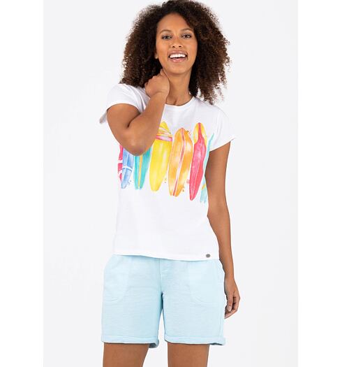 Dámské triko TIMEZONE Surf T-Shirt 0100 - Timezone - 12-10225-10-6562 0100 Surf T-Shirt
