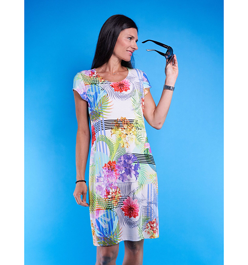 Dámské šaty SEIDEL Kleid Kappenarm 0 - SEIDEL - Z2910 00 Kleid Kappenarm