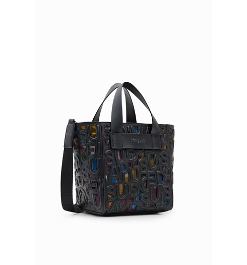 Dámská kabelka DESIGUAL MAKI VALDIVIA 2000 BLACK - DESIGUAL - 23WAXP84 2000 BOLS MAKI VALDIVIA