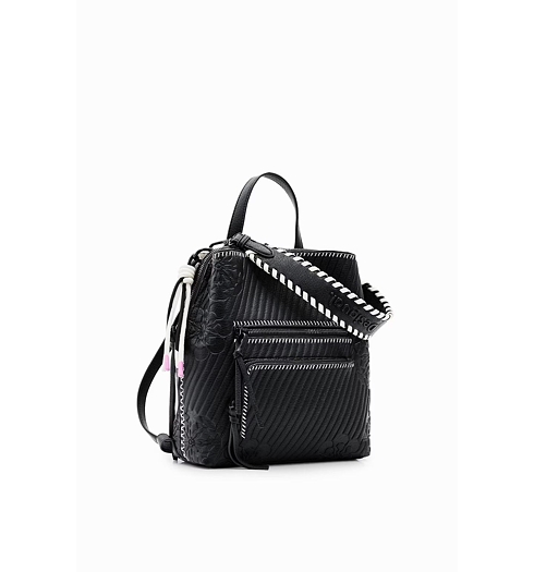 Dámský batůžek DESIGUAL SOFTFREE SUMY MINI 2000 BLACK - DESIGUAL - 23WAKP07 2000 BACK SOFTFREE SUMY MINI